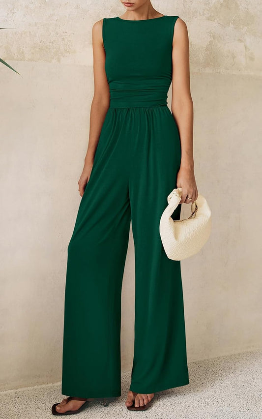 PRETTYGARDEN Jumpsuits for Women Dressy Casual Romper Vacation Outfits 2026