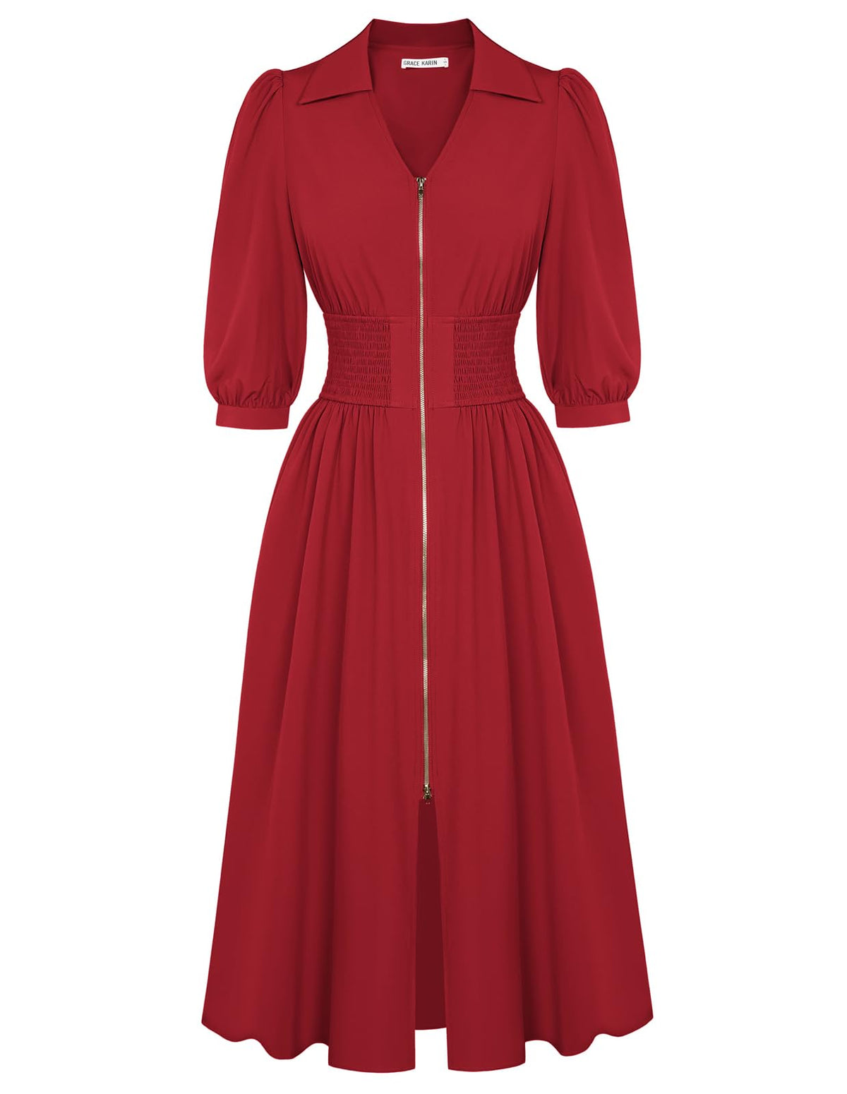 GRACE KARIN Women's Summer Midi Dress Business Casual Dresses