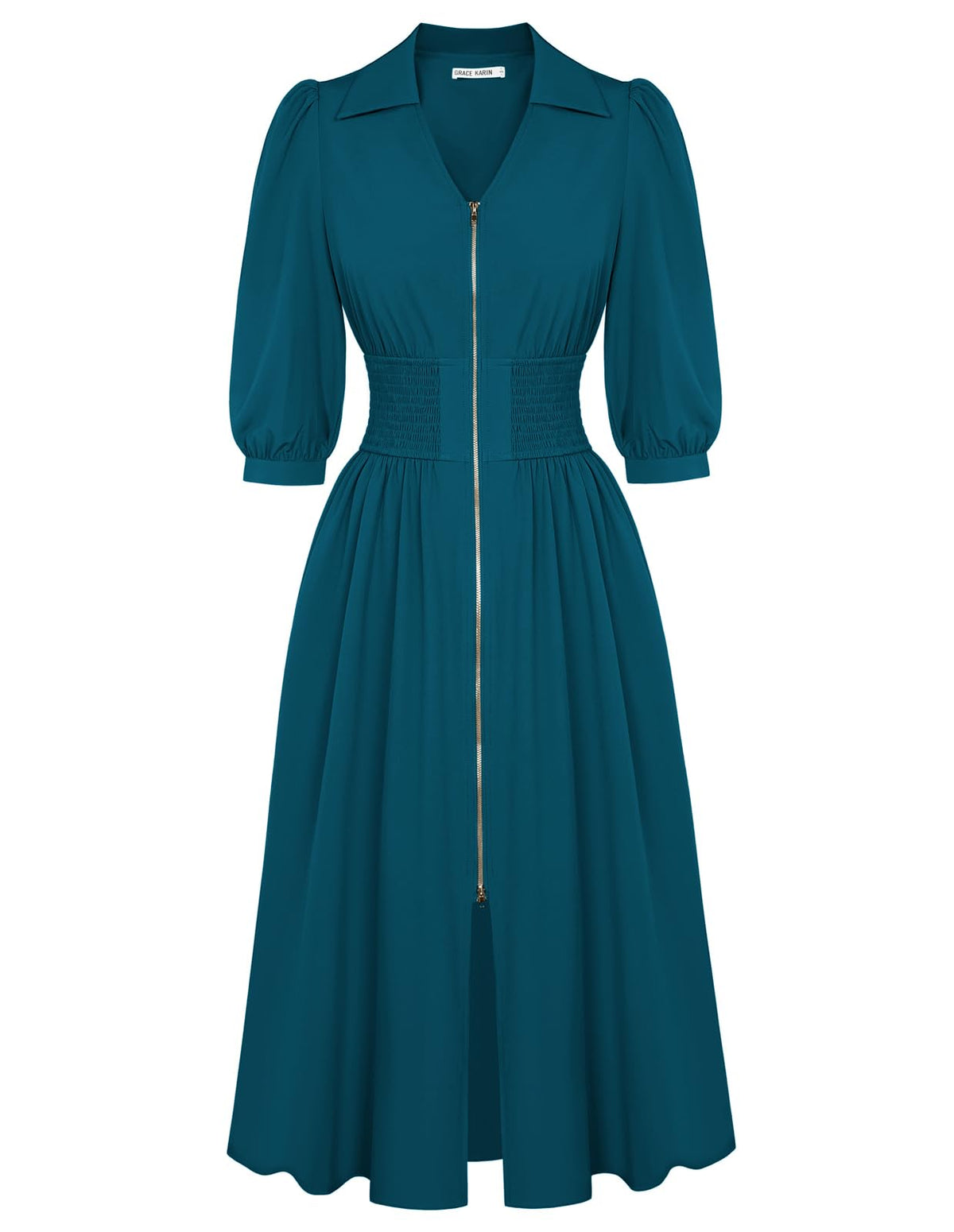 GRACE KARIN Women's Summer Midi Dress Business Casual Dresses