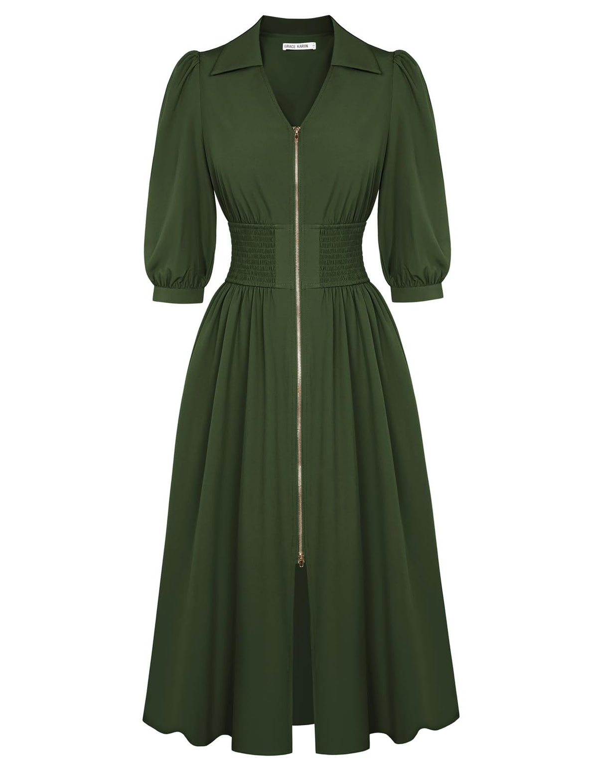 GRACE KARIN Women's Summer Midi Dress Business Casual Dresses