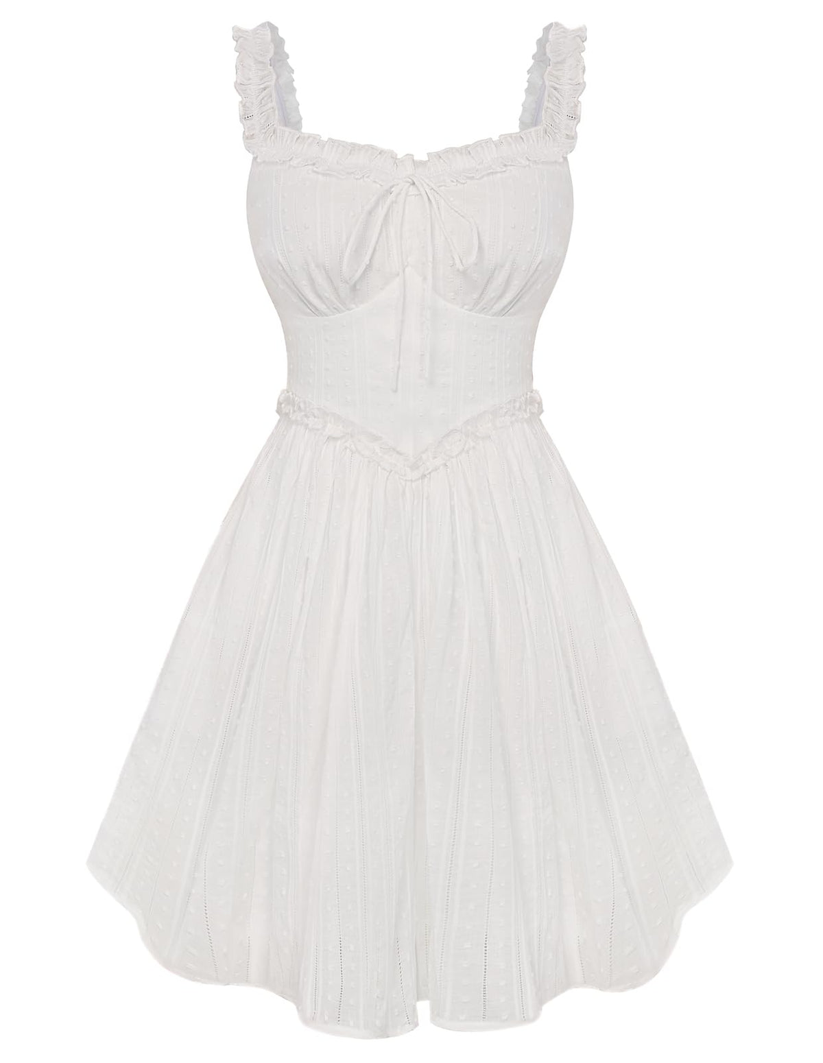 Scarlet Darkness Women Summer Corset Dress Homecoming Cotton Mini Sundress