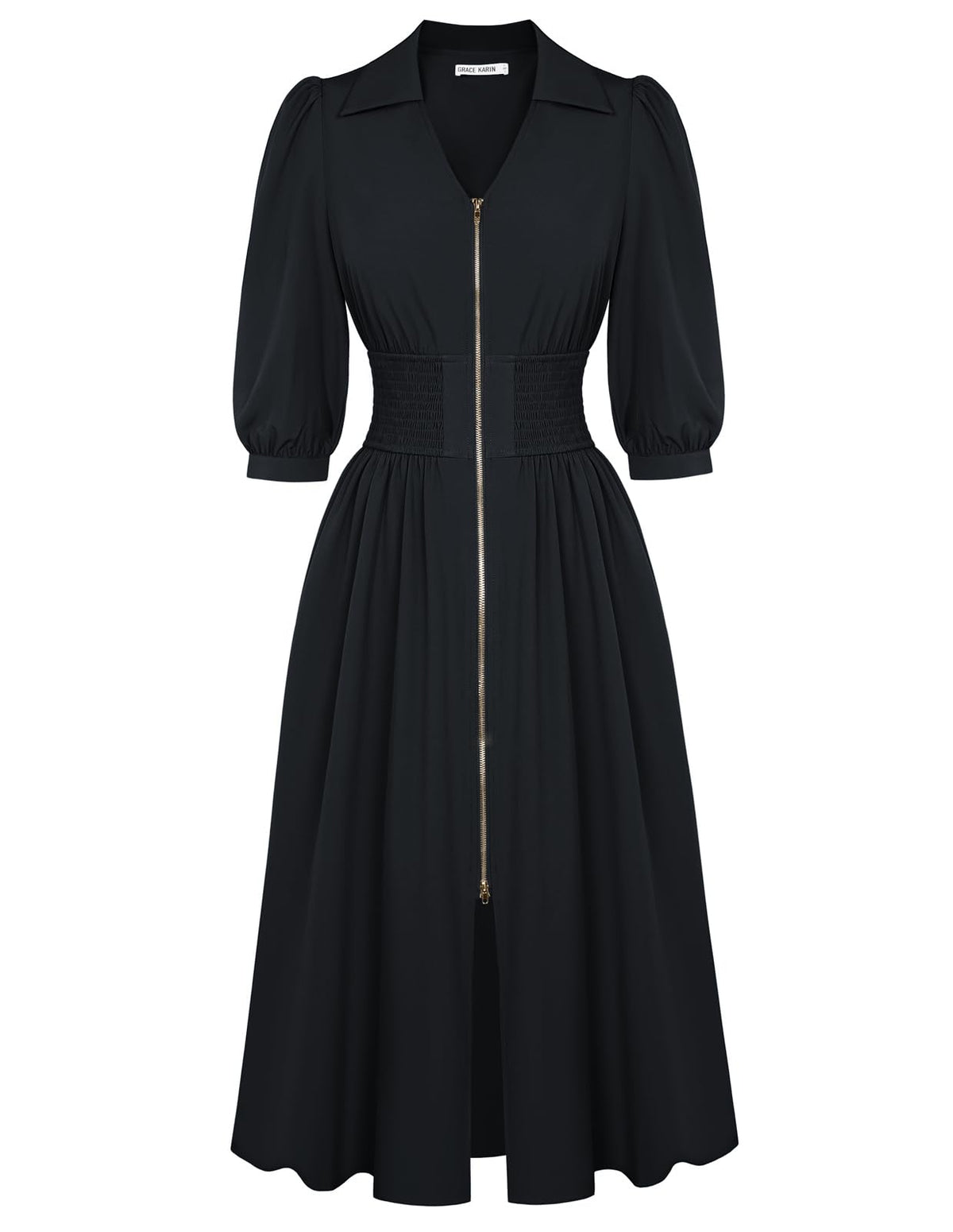 GRACE KARIN Women's Summer Midi Dress Business Casual Dresses