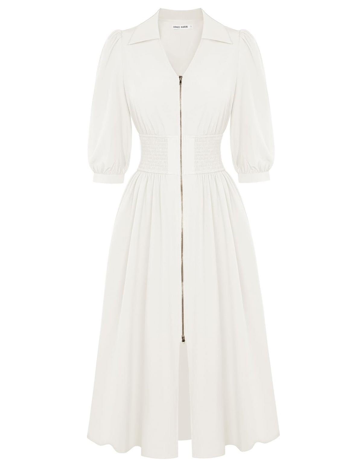 GRACE KARIN Women's Summer Midi Dress Business Casual Dresses