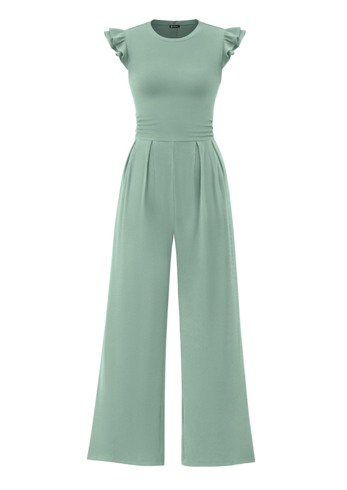 PRETTYGARDEN Cap Sleeve One Piece Jumpsuits for Women