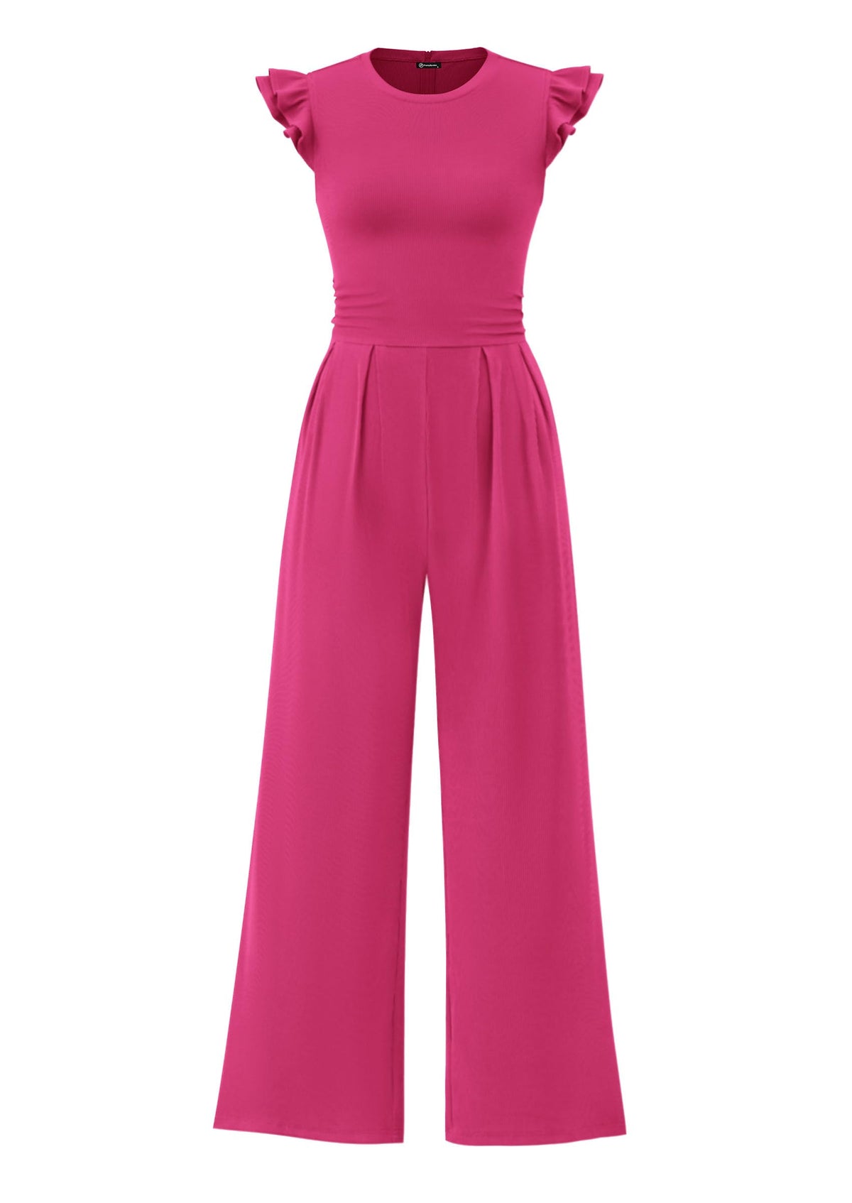 PRETTYGARDEN Cap Sleeve One Piece Jumpsuits for Women
