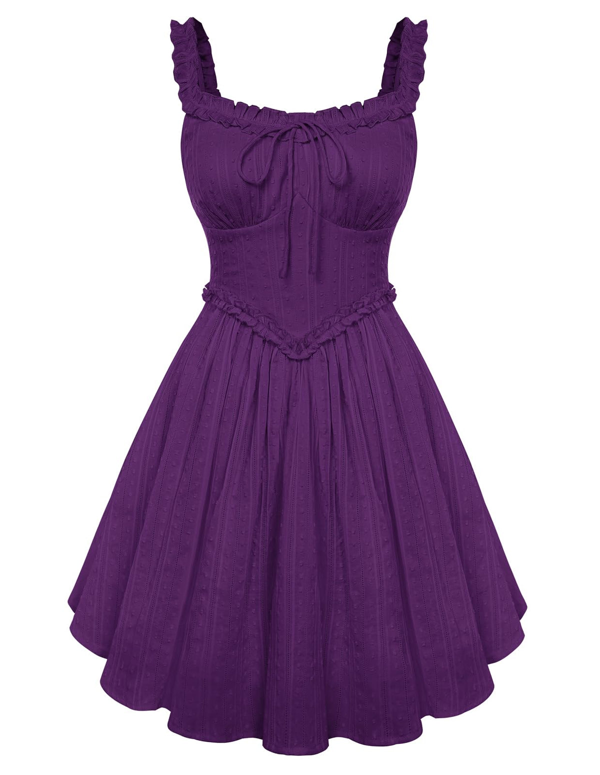 Scarlet Darkness Women Summer Corset Dress Homecoming Cotton Mini Sundress