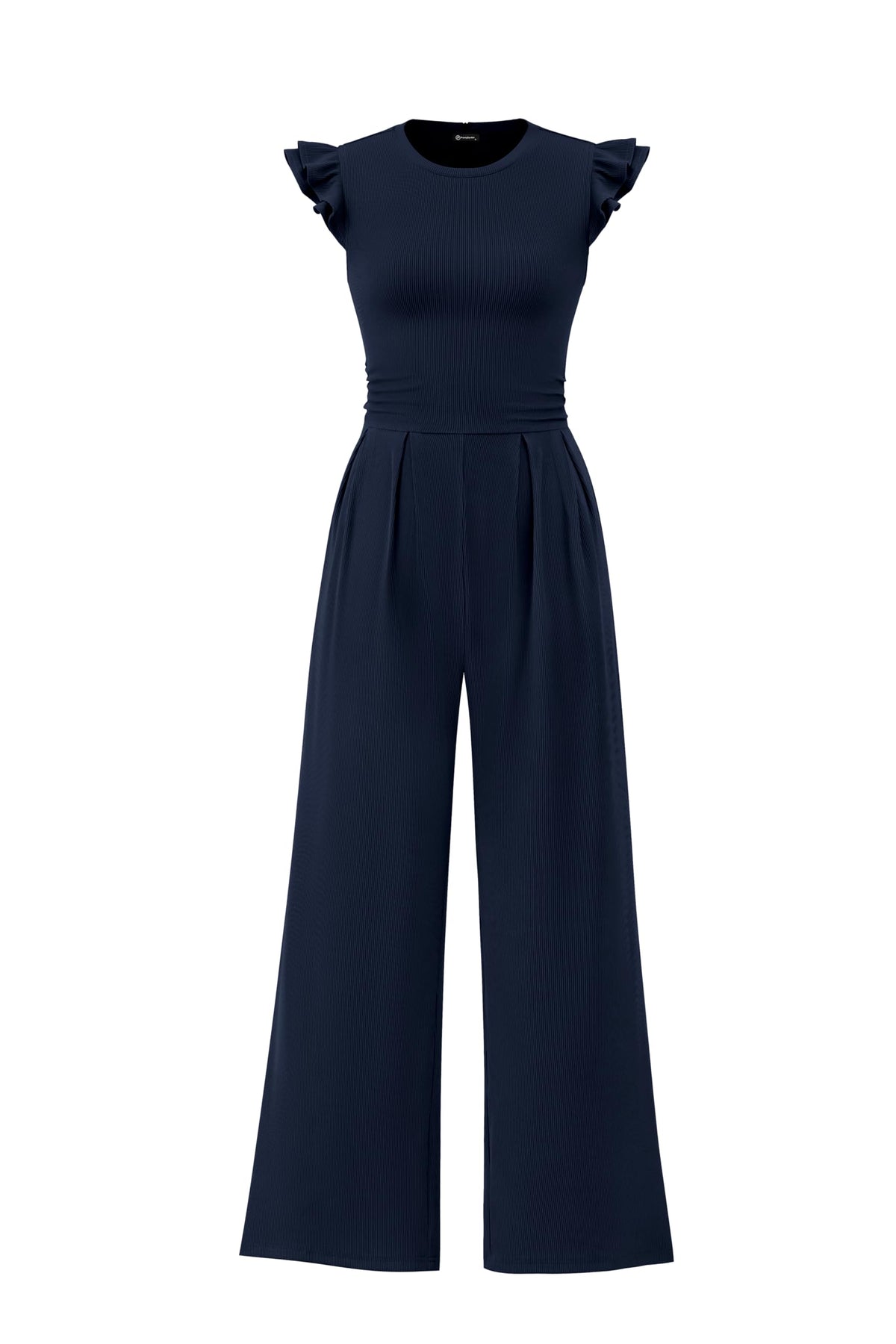 PRETTYGARDEN Cap Sleeve One Piece Jumpsuits for Women