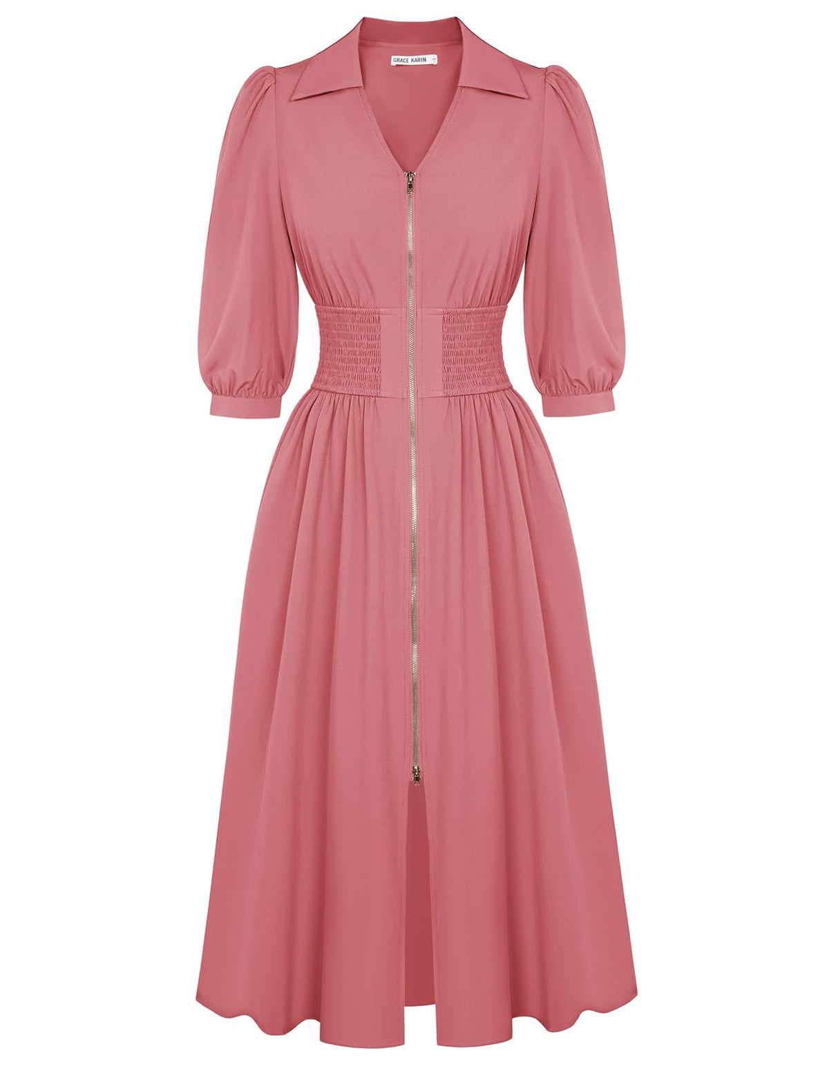 GRACE KARIN Women's Summer Midi Dress Business Casual Dresses