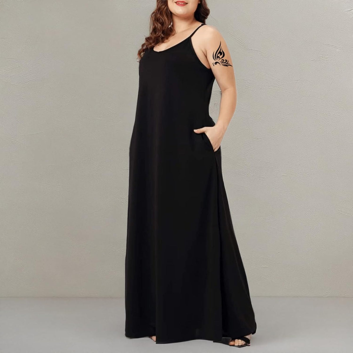 Women's Summer Maxi Long Dress Casual Boho Sleeveless Strap