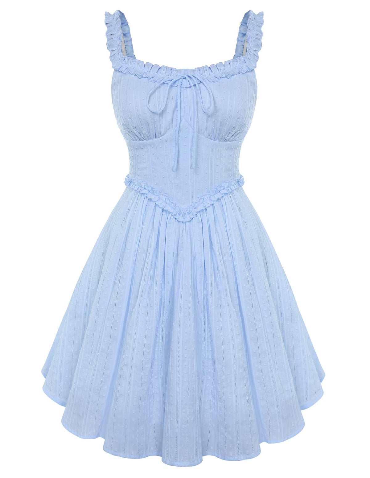 Scarlet Darkness Women Summer Corset Dress Homecoming Cotton Mini Sundress