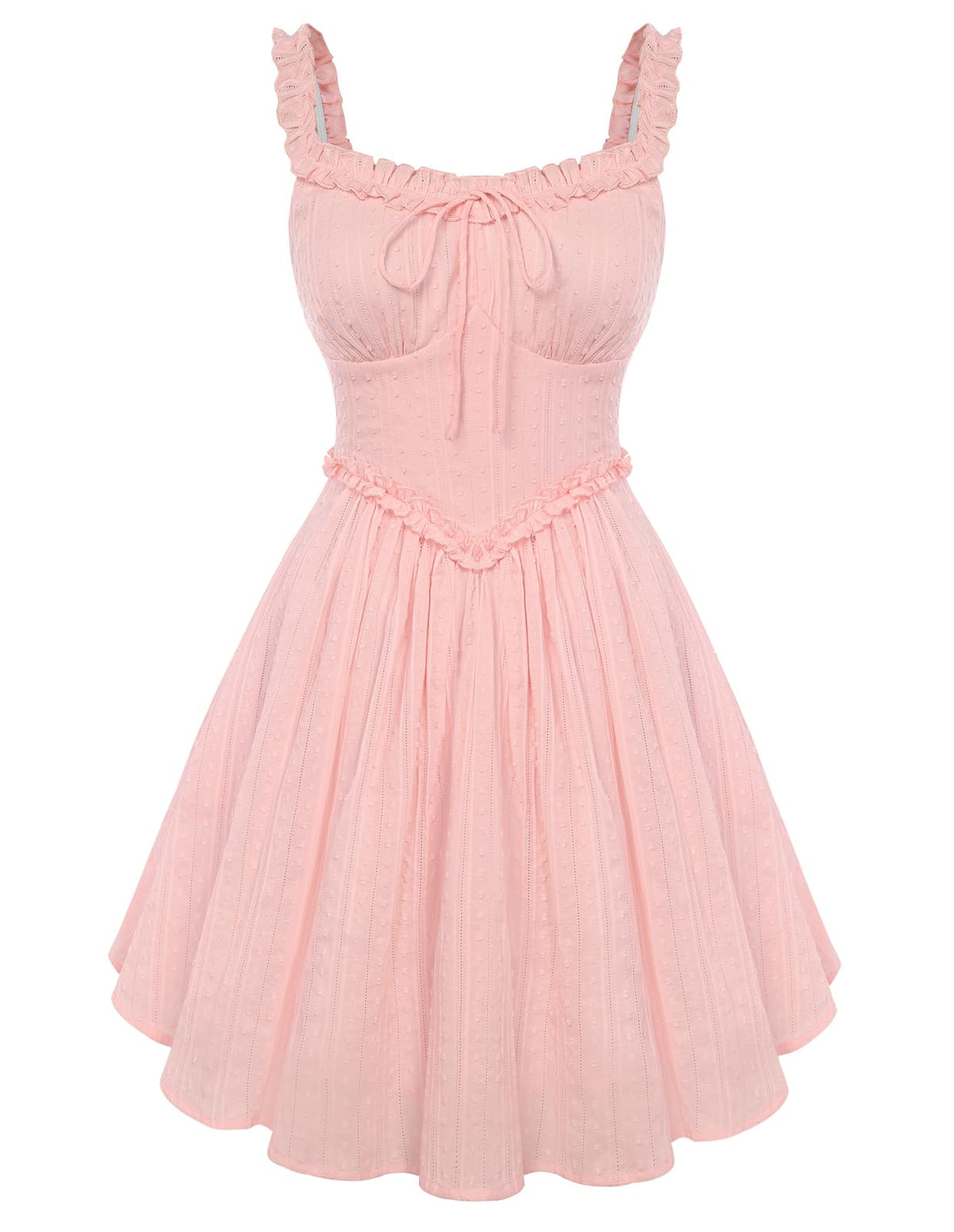 Scarlet Darkness Women Summer Corset Dress Homecoming Cotton Mini Sundress
