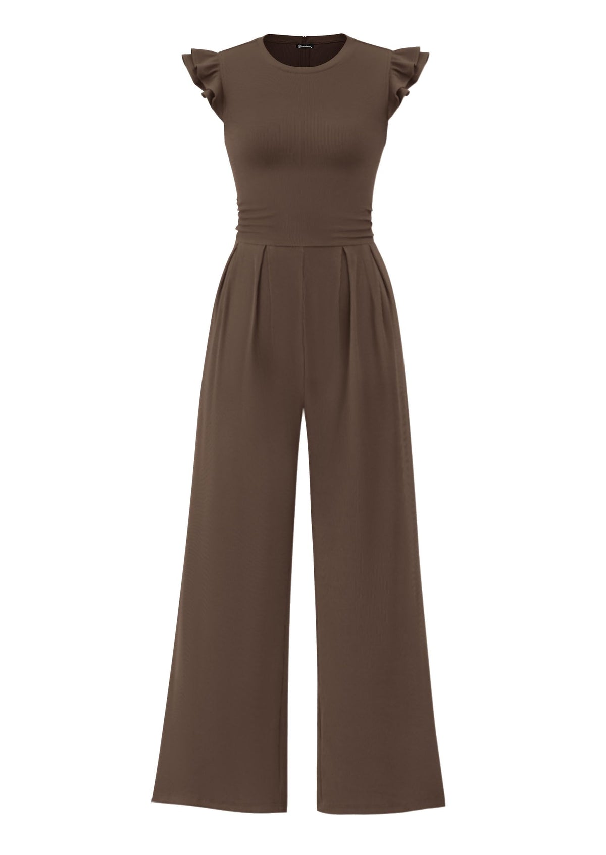 PRETTYGARDEN Cap Sleeve One Piece Jumpsuits for Women