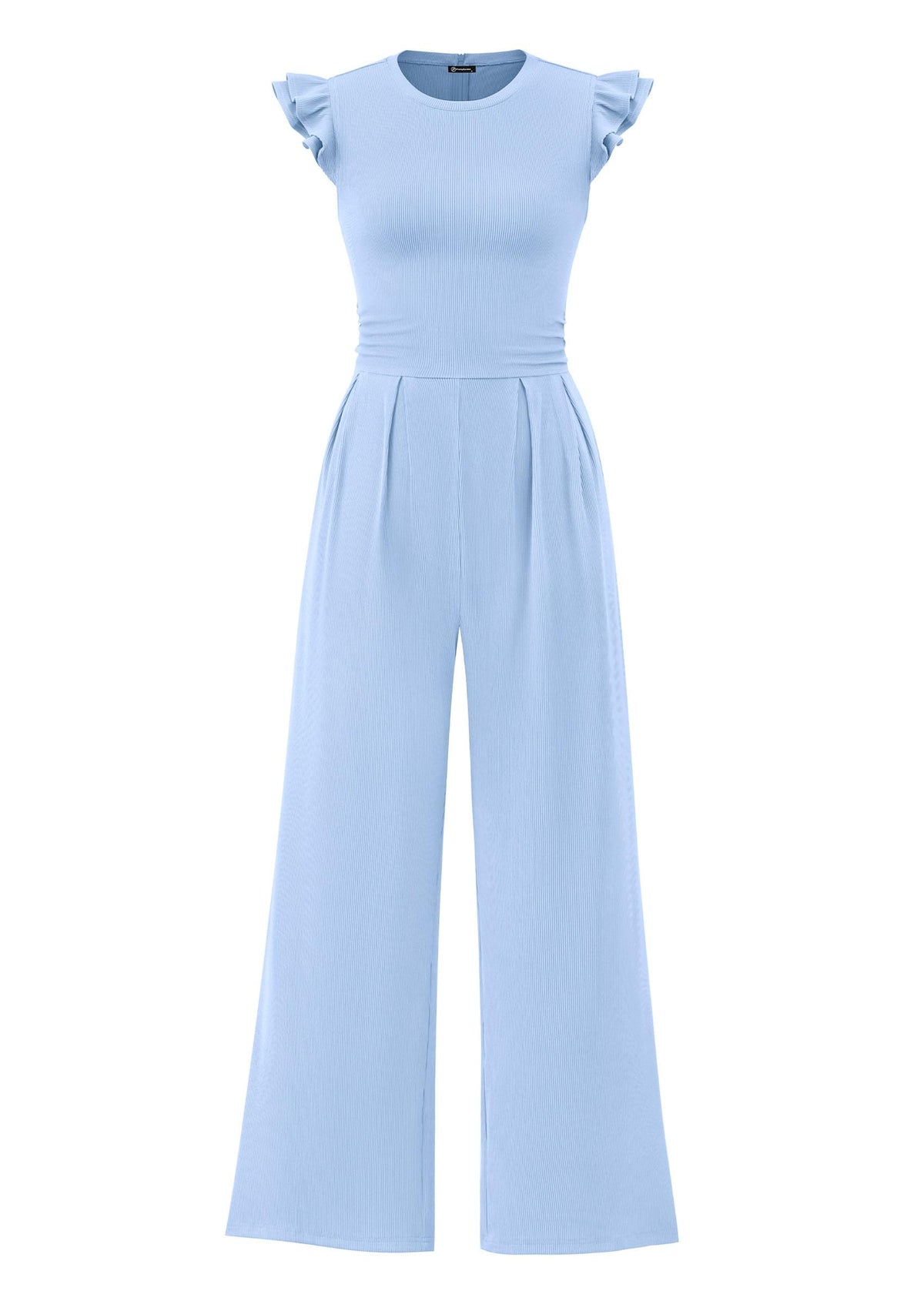 PRETTYGARDEN Cap Sleeve One Piece Jumpsuits for Women