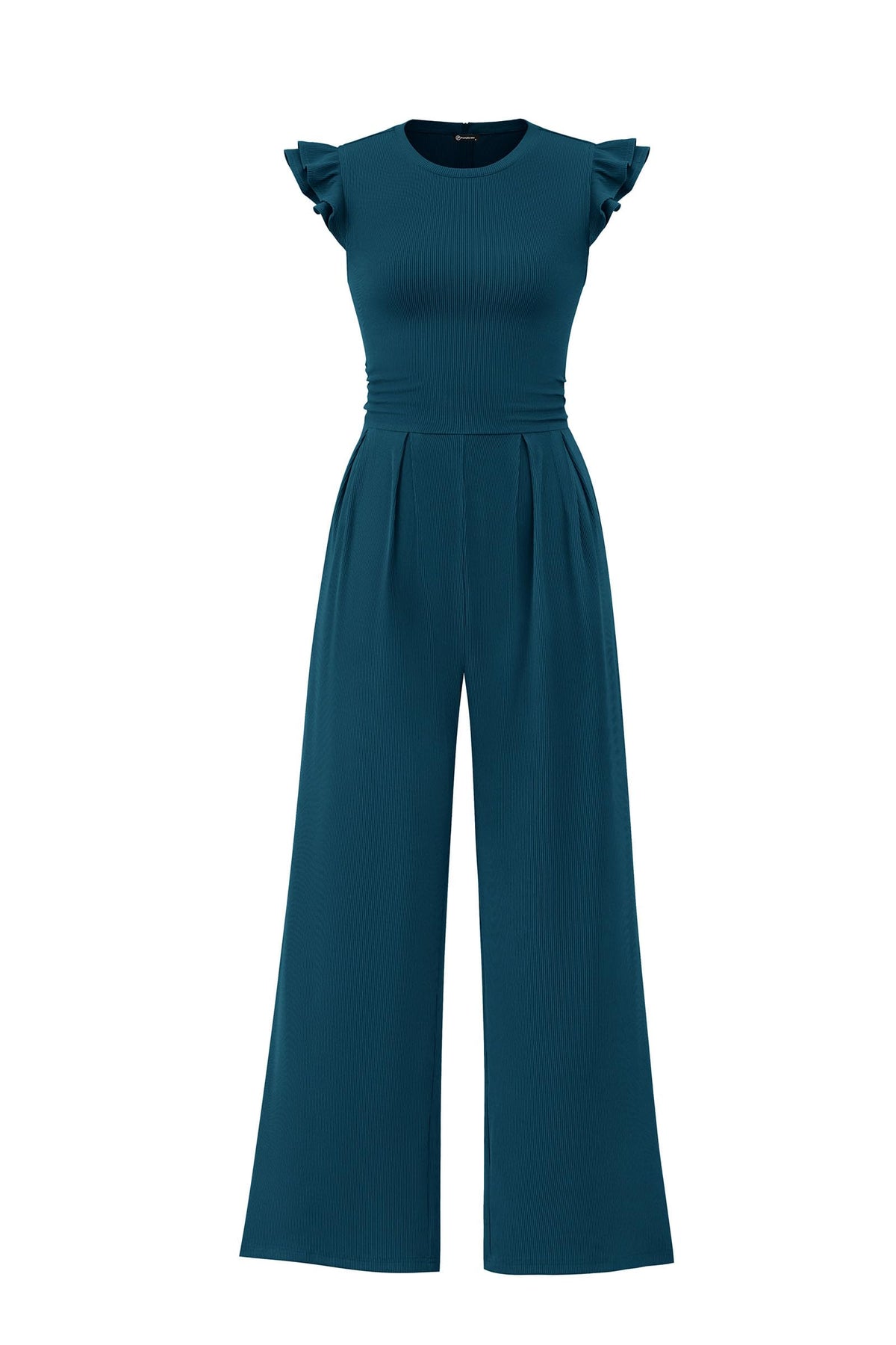 PRETTYGARDEN Cap Sleeve One Piece Jumpsuits for Women