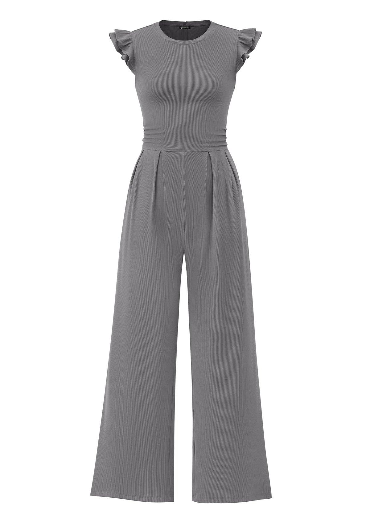 PRETTYGARDEN Cap Sleeve One Piece Jumpsuits for Women