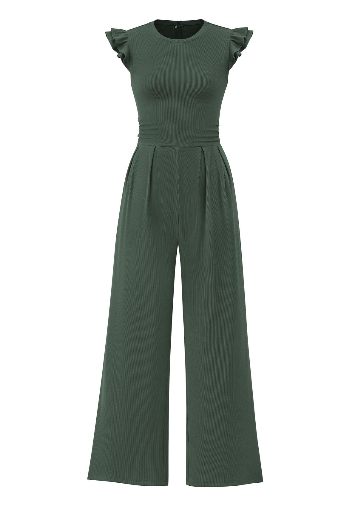 PRETTYGARDEN Cap Sleeve One Piece Jumpsuits for Women