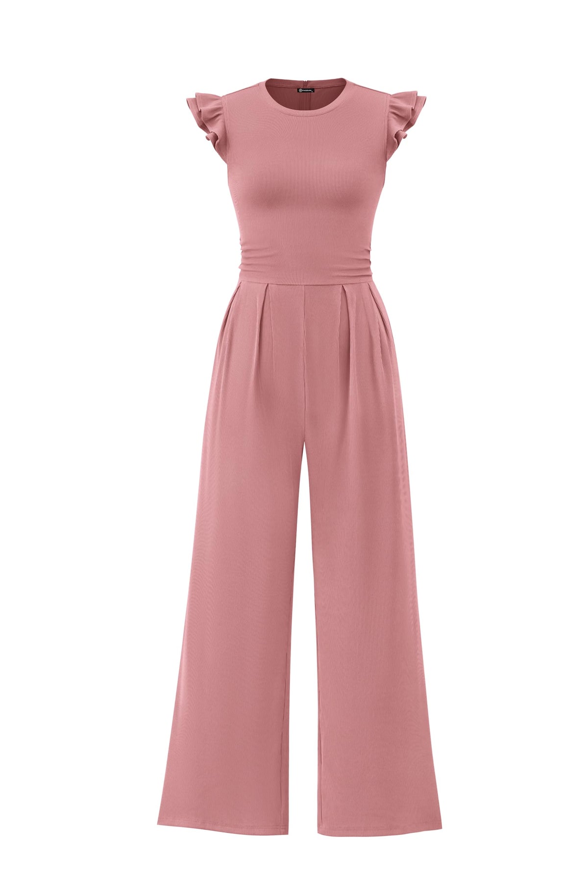 PRETTYGARDEN Cap Sleeve One Piece Jumpsuits for Women