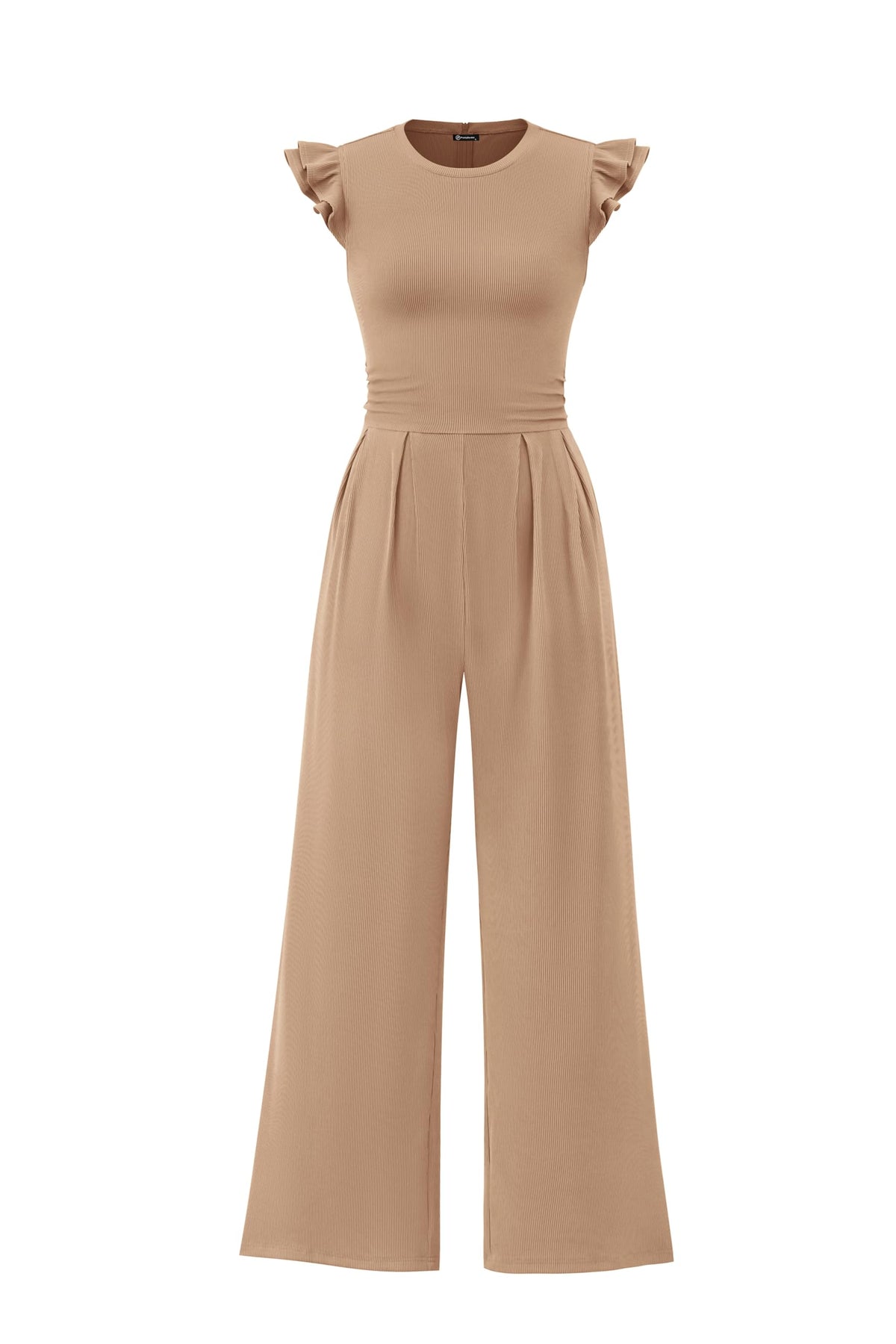 PRETTYGARDEN Cap Sleeve One Piece Jumpsuits for Women