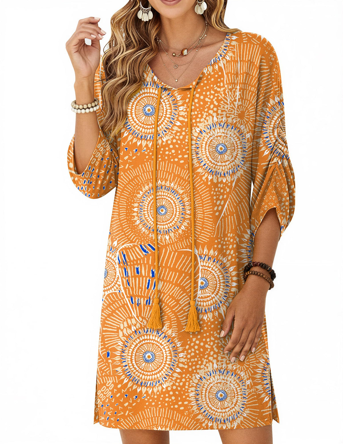 Zeagoo Womens Casual Beach Boho Summer Dress