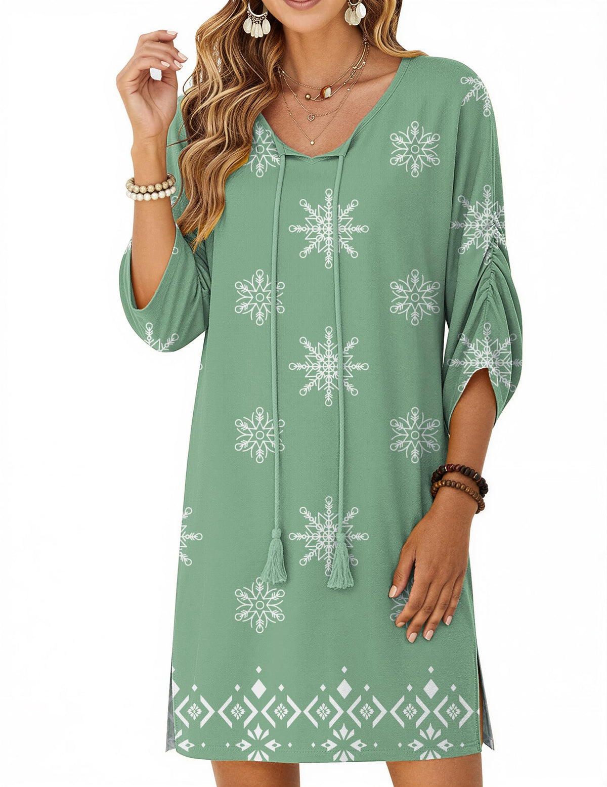 Zeagoo Womens Casual Beach Boho Summer Dress