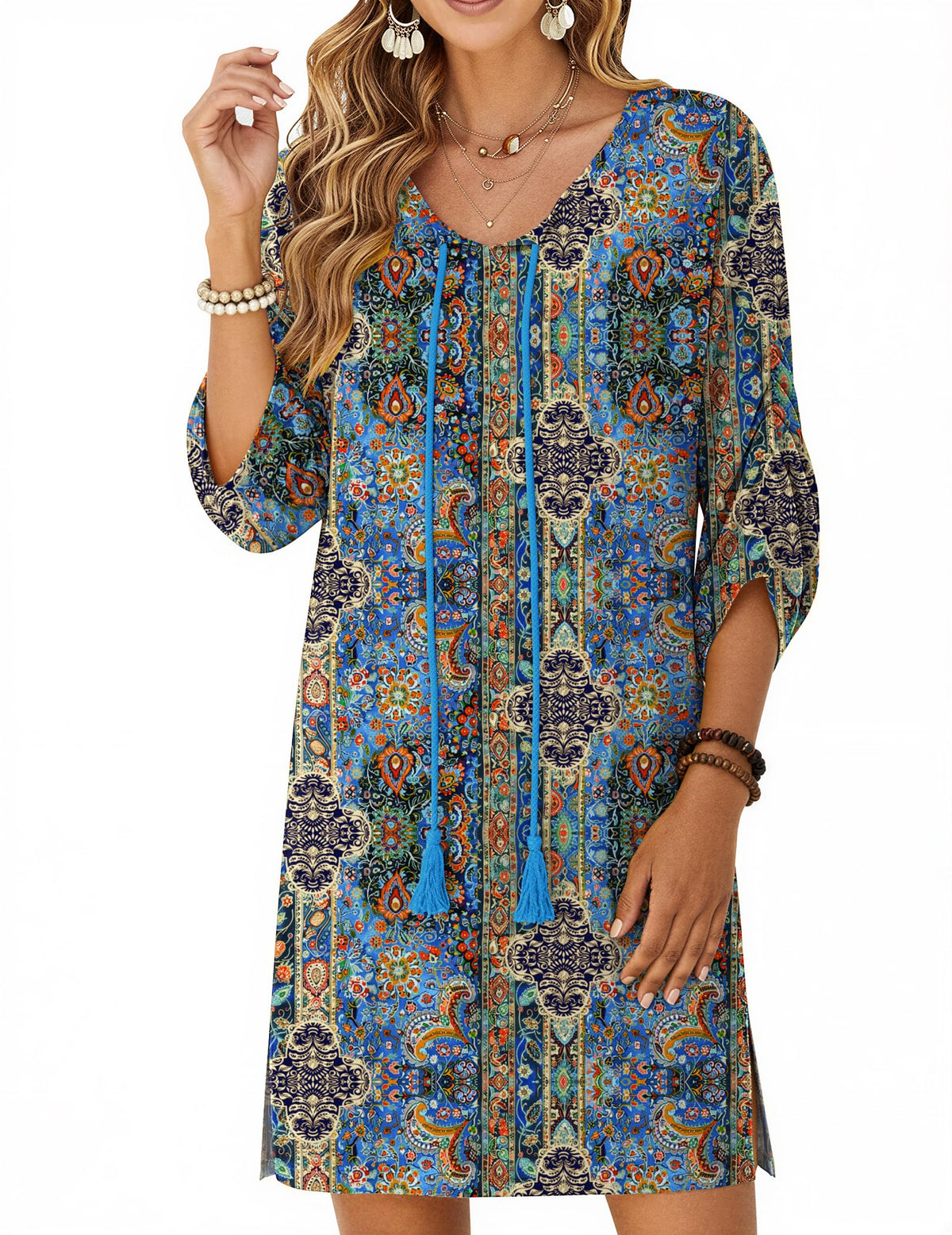 Zeagoo Womens Casual Beach Boho Summer Dress