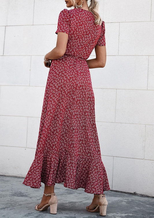 PRETTYGARDEN Women's Boho Floral Summer Maxi Dresses